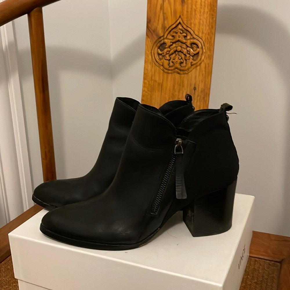 Donald J Pliner Zip Bootie